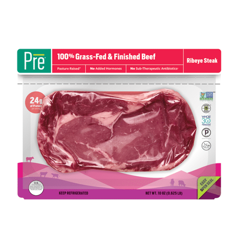 Pre Brands Pre 100% Grass Fed & Finished Ribeye Steak