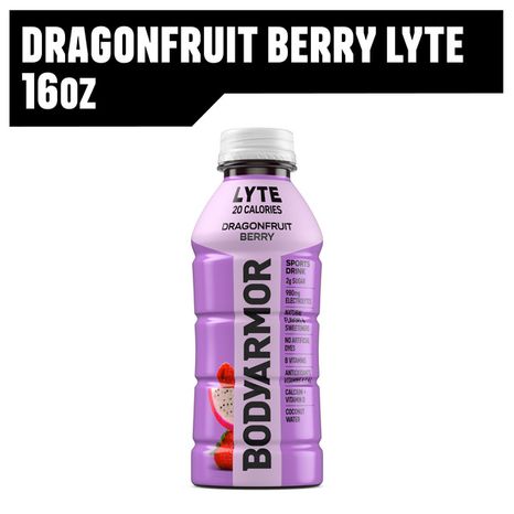BODYARMOR Lyte Dragonfruit Berry Sports Drink Bottle
