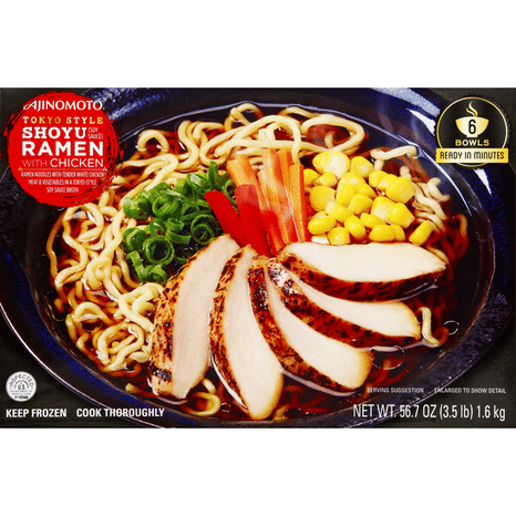 Ajinomoto Tokyo Style Shoyu Ramen with Chicken