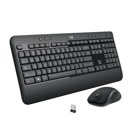 Logitech Wireless Keyboard and Mouse, Combo, Advanced