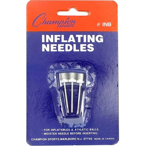 Champion Sports Inflating Needles - Nickel - One Size