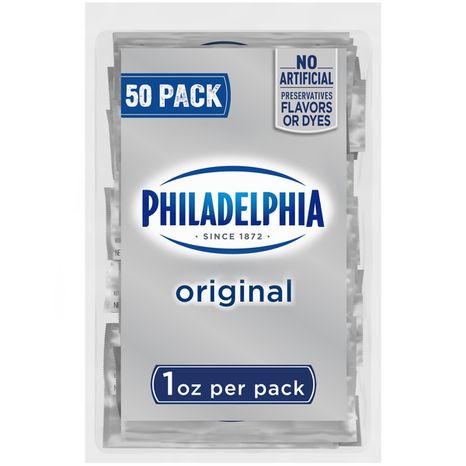 Philadelphia Original Cream Cheese Spread Individual Pouches