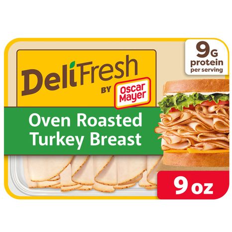 Oscar Mayer Deli Fresh Oven Roasted Turkey Breast Sliced Deli Meat
