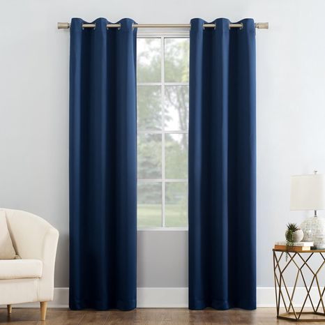 Mainstays Blackout Energy Efficient Grommet Single Curtain Panel