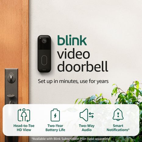 Blink Battery Powered Video Doorbell