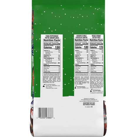 Hershey's Chocolate Candy, Assortment, Stocking Stuffers Shapes