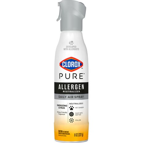 Clorox PURE Allergen Neutralizer Daily Air Spray, Energizing Citrus