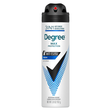 Degree Antiperspirant Deodorant Dry Spray Fresh