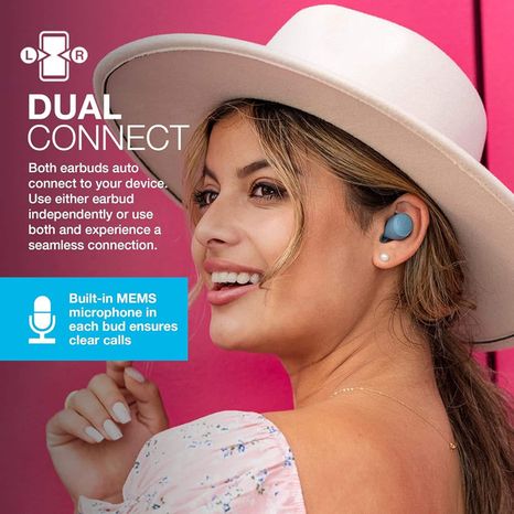 JLab Earbuds, True Wireless, Go Air Pop, Slate