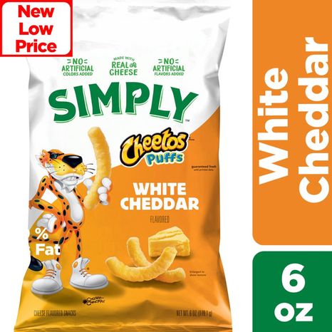 Cheetos White Cheddar Puffs Chips