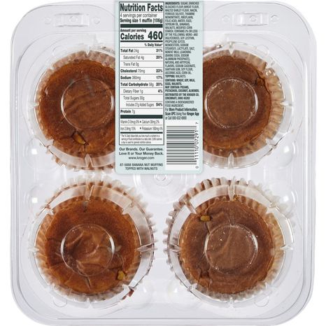 Bakery Fresh Banana Nut Muffins