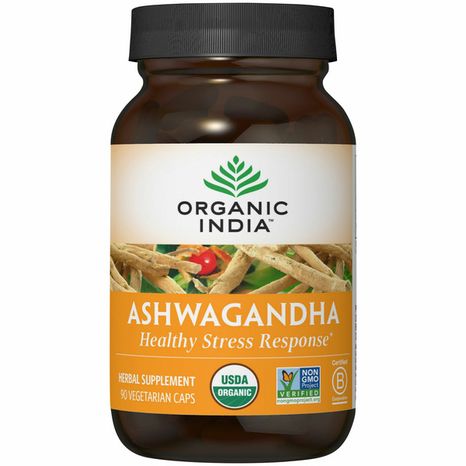 ORGANIC INDIA Ashwagandha, Vegetarian Caps