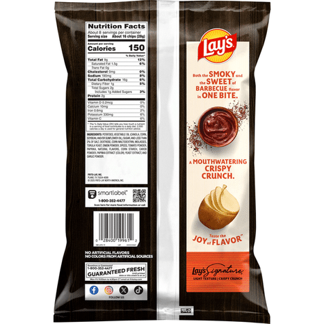 Lay's Potato Chips, Barbecue Flavored
