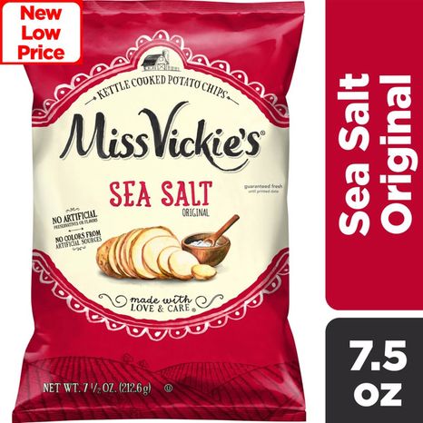 Miss Vickie's Kettle Cooked Sea Salt Potato Chips