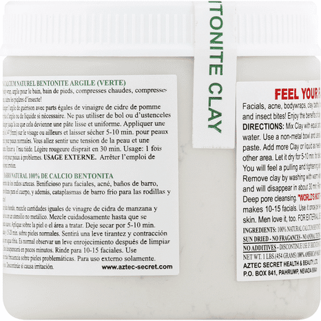 Aztec Secret Indian Healing Clay, Deep Pore Cleansing