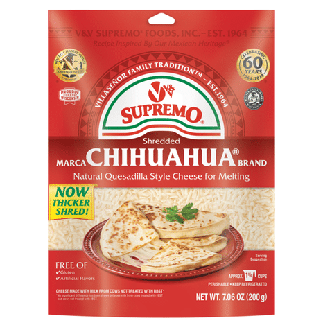 V&V Supremo Shredded Chihuahua Quesadilla Cheese
