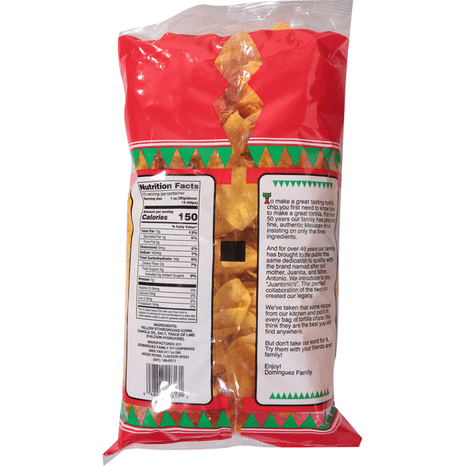 Juantonio's Tortilla Chips, Gluten Free
