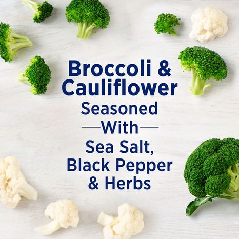 Birds Eye Oven Roasters Seasoned Broccoli and Cauliflower, Frozen Vegetables