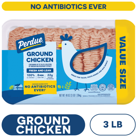 Perdue Fresh Ground Chicken with No Antibiotics Ever