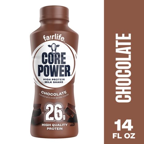 Core Power Protein Shake, Chocolate, 26G Bottle