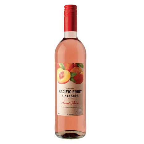 Pacific Fruit Vineyards Sweet Peach Wine