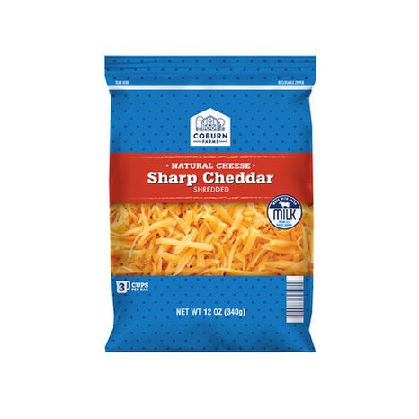 Coburn Farms Sharp Cheddar Shredded Cheese