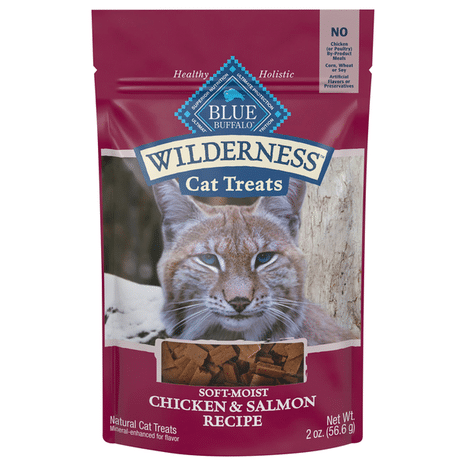 Blue Buffalo Soft-Moist Natural Chicken & Salmon Recipe Cat Treats