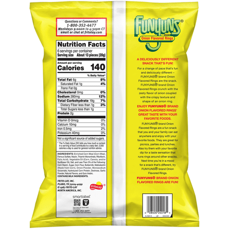 Funyuns Onion Flavored Rings