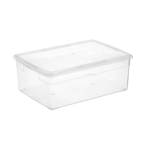 The Container Store Our Large Shoe Box 14-3/4" x 10-1/8" x 5-5/8" h