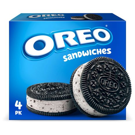 Oreo Frozen Dairy Dessert Sandwiches