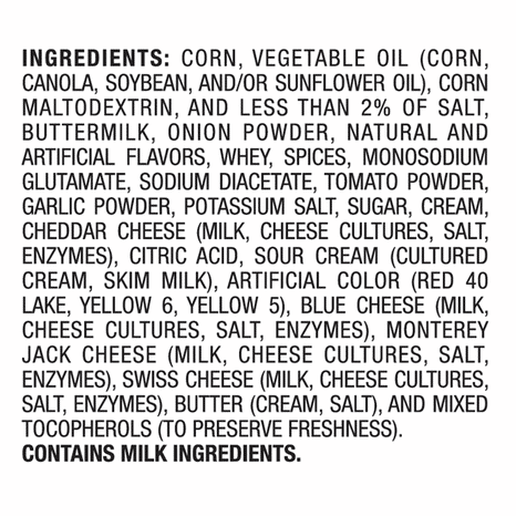 Doritos Tortilla Chips Blazin’ Buffalo & Ranch Flavor