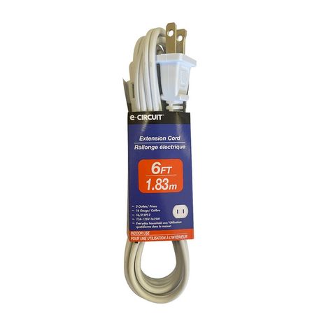 White Extension Cord