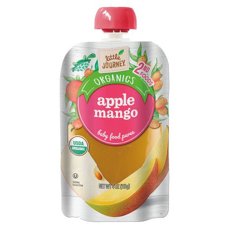 Little Journey Apple Mango Puree Baby Food