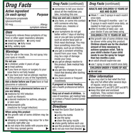 Kroger 24 Hour Allergy Relief Nasal Spray