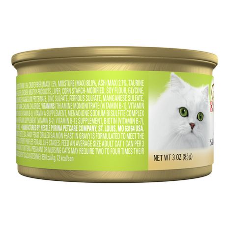 Purina Fancy Feast Grilled Salmon Feast in Gravy Cat Food