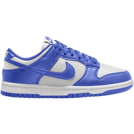 Nike Women's Dunk Low Shoes, Size 9, Medium/B - White & Sapphire