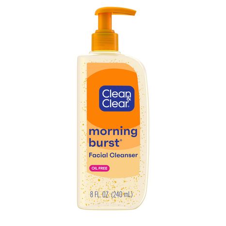 Clean & Clear Morning Burst Oil-Free Face Wash, 8 fl. oz