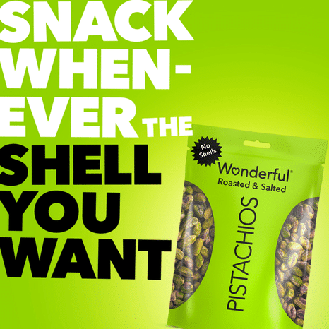 Wonderful No Shells Roasted & Salted Pistachios