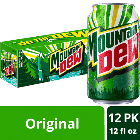 Mountain Dew Soda - Pack