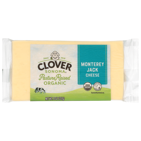 Clover Sonoma Organic Monterey Jack Cheese