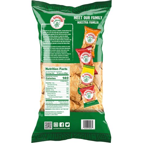 El Ranchero Salted Tortilla Chips