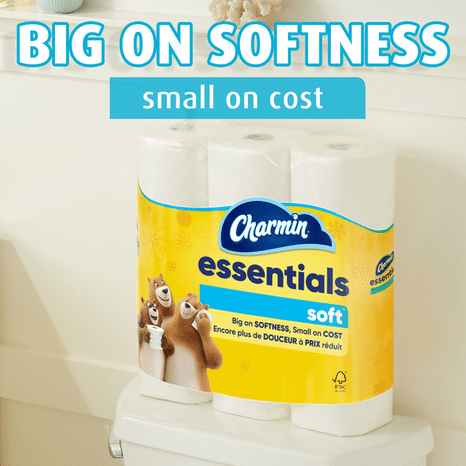 Charmin Essentials Soft Toilet Paper Mega Rolls