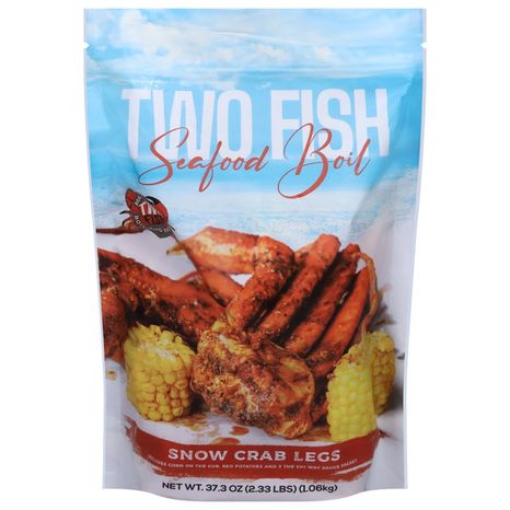 Two Fish Crab Shack Seafood Boiled Legs