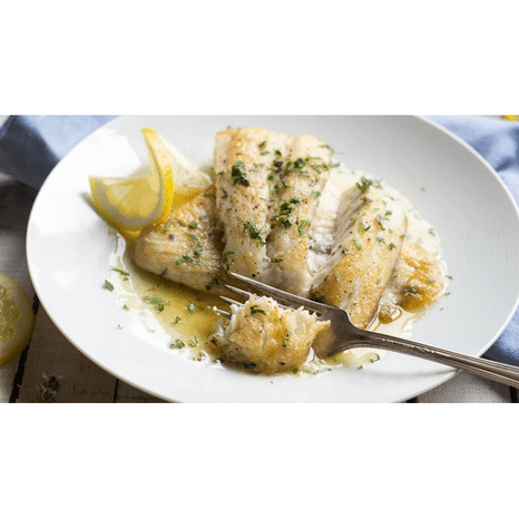 The Better Fish Barramundi, Lemon Herb Butter