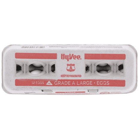 Hy-Vee Grade A Large Eggs