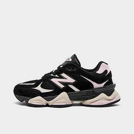 New Balance 9060 Casual Shoes, Size 8 - Black/Pink