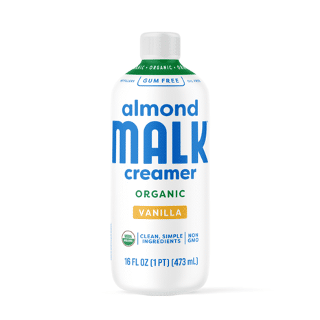 MALK Almond Milk Creamer, Vanilla