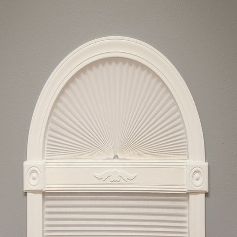 Redi Shade Arch Pleated Fabric Window Shade