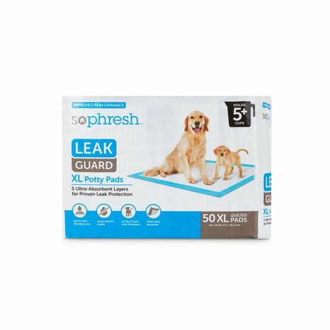 So Phresh Extra Large Leak Guard Potty Pads for Dogs