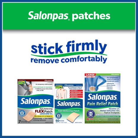 Salonpas Pain Relief Patch, Large